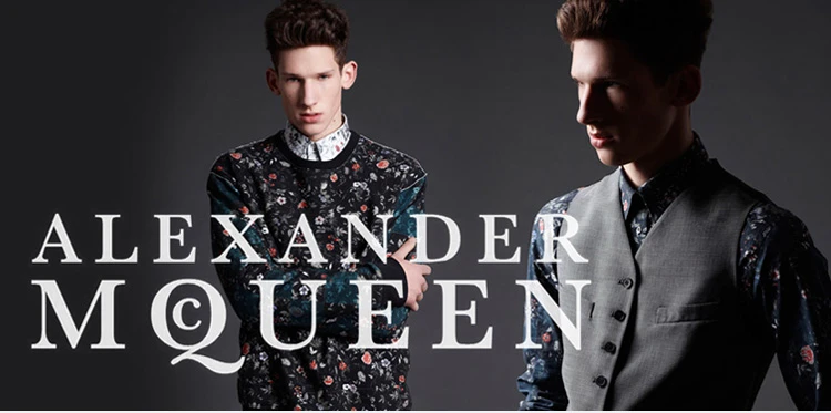 商品[国内直发] Alexander McQueen|Alexander McQueen 亚历山大·麦昆 男士白色聚酯棉质短袖T恤 463984-QKZ63-0900,价格¥969,第1张图片详细描述