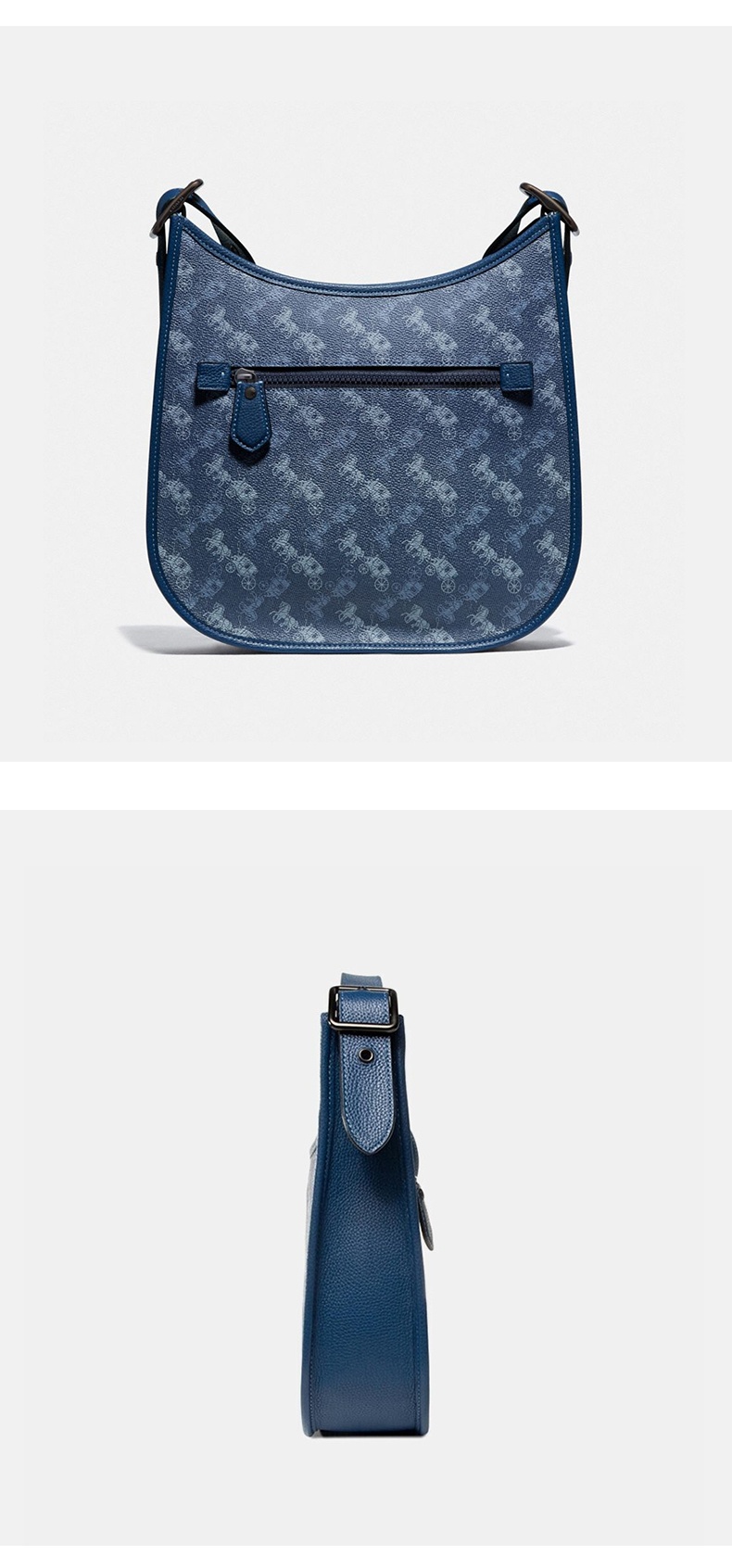 商品Coach|COACH 奥莱款EMERY女士皮质单肩斜挎包 89140V5PUS,价格¥1639,第4张图片详细描述
