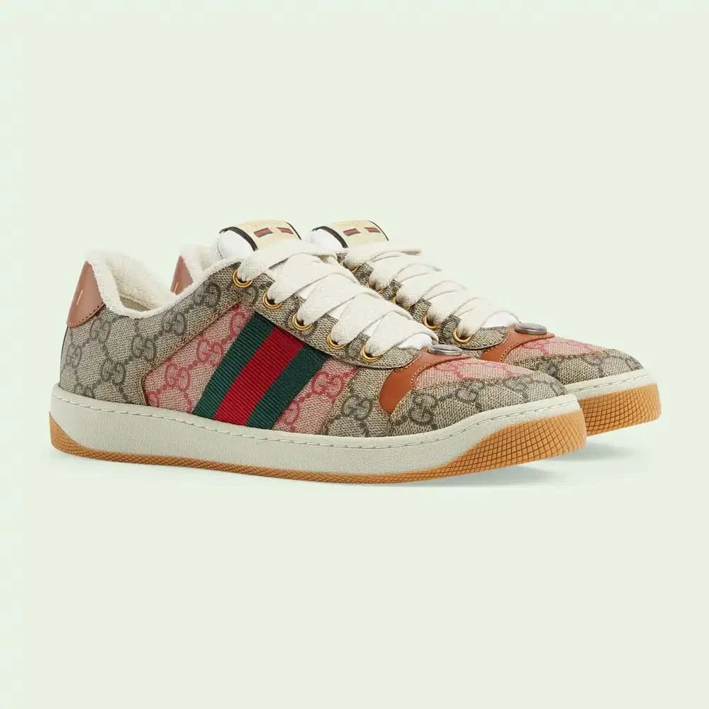 商品[国内直发] Gucci|GUCCI 拼色男士运动鞋 722605-FABFO-9791,价格¥5961,第5张图片详细描述