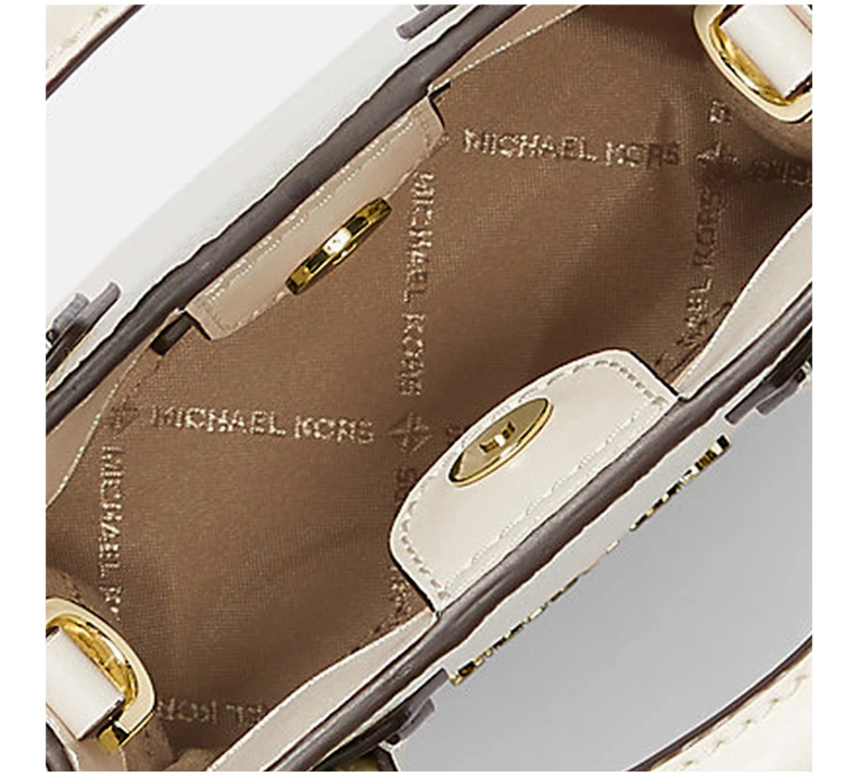 商品[国内直发] Michael Kors|MICHAEL KORS 白色女士单肩包 35S1GM9T0L-LTCREAM,价格¥774,第7张图片详细描述