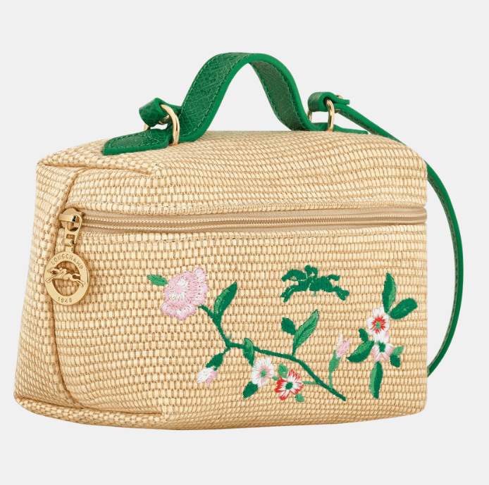 商品[国内直发] Longchamp|珑骧女士编织手提单价斜挎包,价格¥1366,第4张图片详细描述