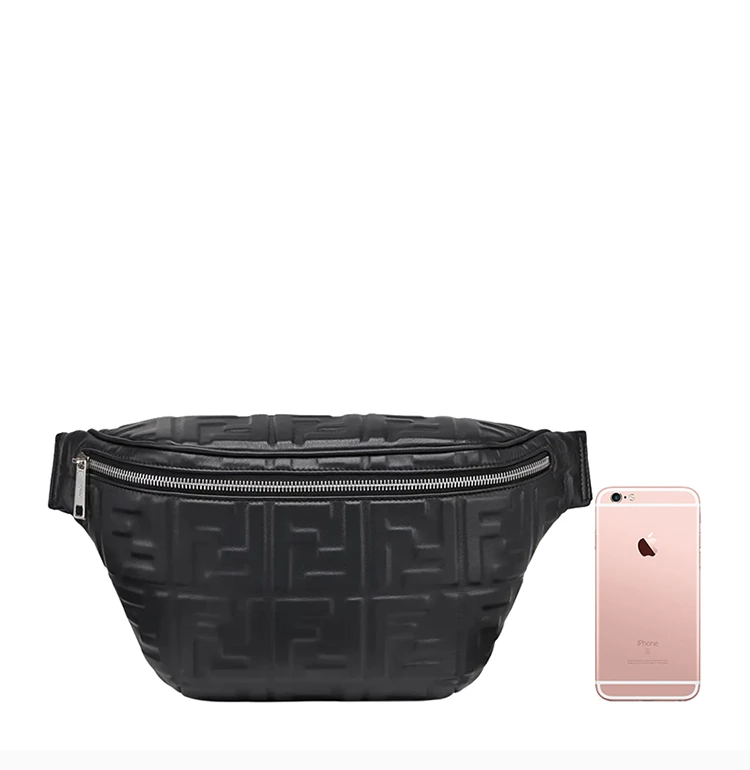 商品[国内直发] Fendi|FENDI 男士黑色腰包 7VA434-A72V-F0GXN,价格¥7990,第4张图片详细描述