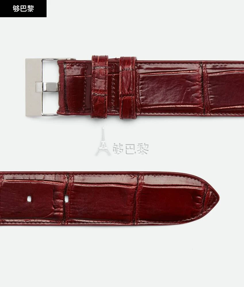 商品Bottega Veneta|【预售】 BV葆蝶家 24秋冬 男士 手表带 Ceinture Watch 755155V3AB22212,价格¥25359,第6张图片详细描述