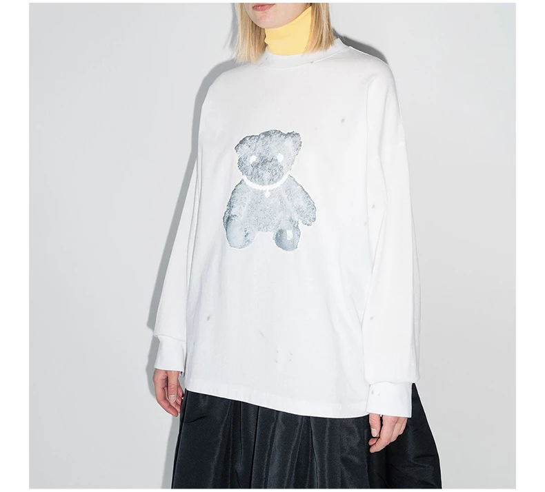 商品We11done|WE11DONE 白色女士卫衣/帽衫 WD-TT9-20-116-U-WH,价格¥1352,第5张图片详细描述