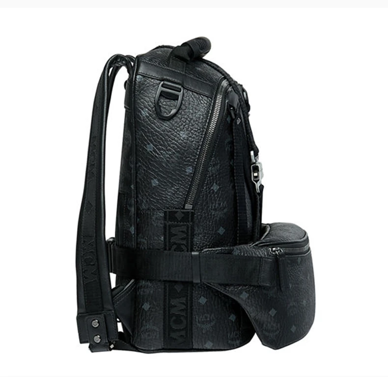 商品[国内直发] MCM|MCM 男士黑色双肩包 MUK9SJV20BK,价格¥6671,第7张图片详细描述