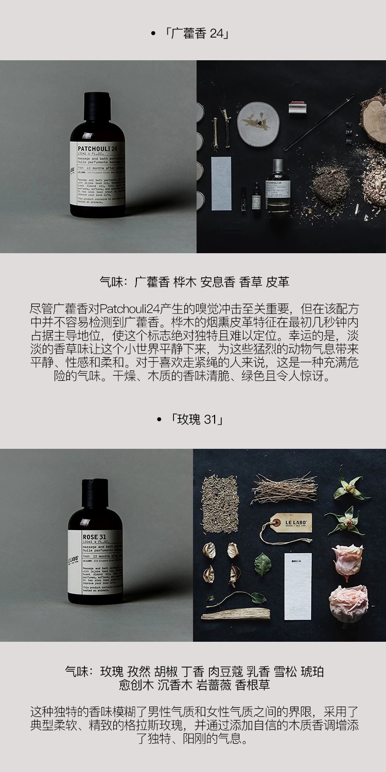 商品Le Labo|LE LABO香水实验室 经典系列沐浴油120ml 滋润保湿,价格¥633,第8张图片详细描述