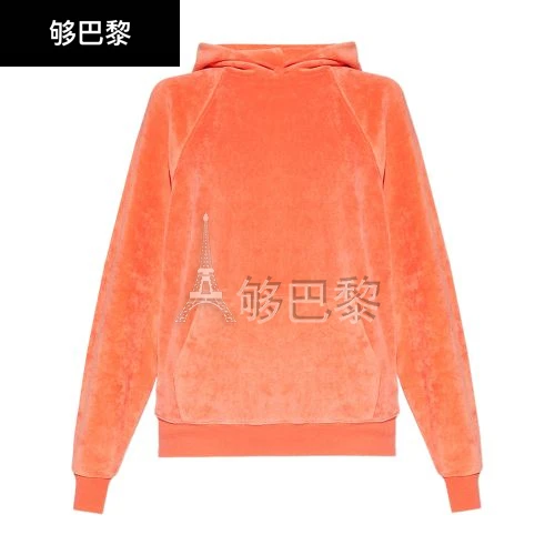 商品Fear of god|【预售】 女士 卫衣 丝绒连帽衫  FGEF9Y4PORA,价格¥1381,第2张图片详细描述