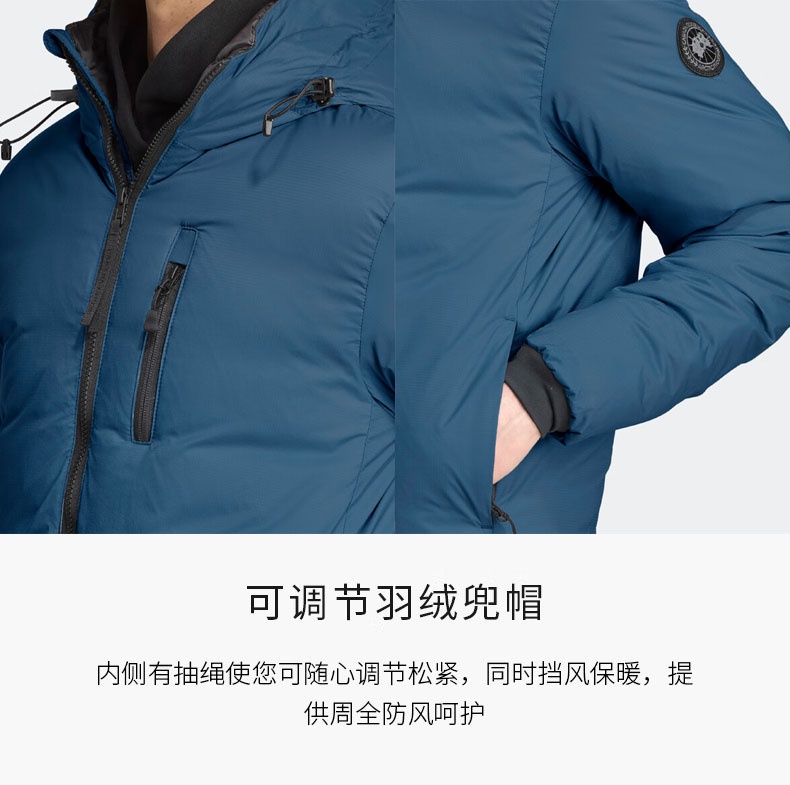 商品[国内直发] Canada Goose|加拿大鹅 Lodge系列 红标 连帽衫户外休闲外套羽绒服,价格¥6434,第7张图片详细描述