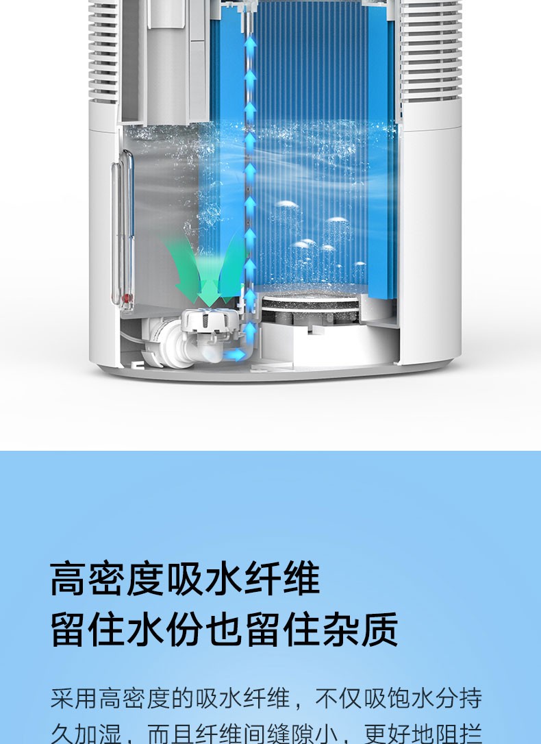 商品[国内直发] XIAOMI|小米米家纯净式智能加湿器家用卧室孕妇婴儿无雾上加水净化,价格¥587,第28张图片详细描述