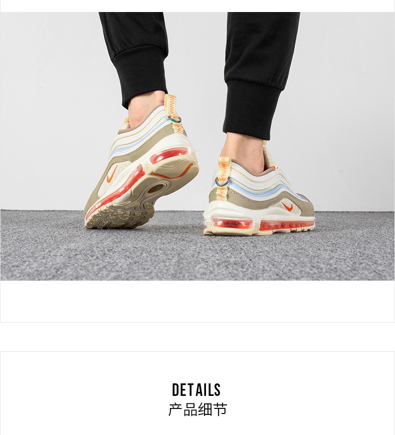商品[国内直发] NIKE|AIR MAX 97 GCEL男子全掌气垫跑步鞋,价格¥1039,第2张图片详细描述