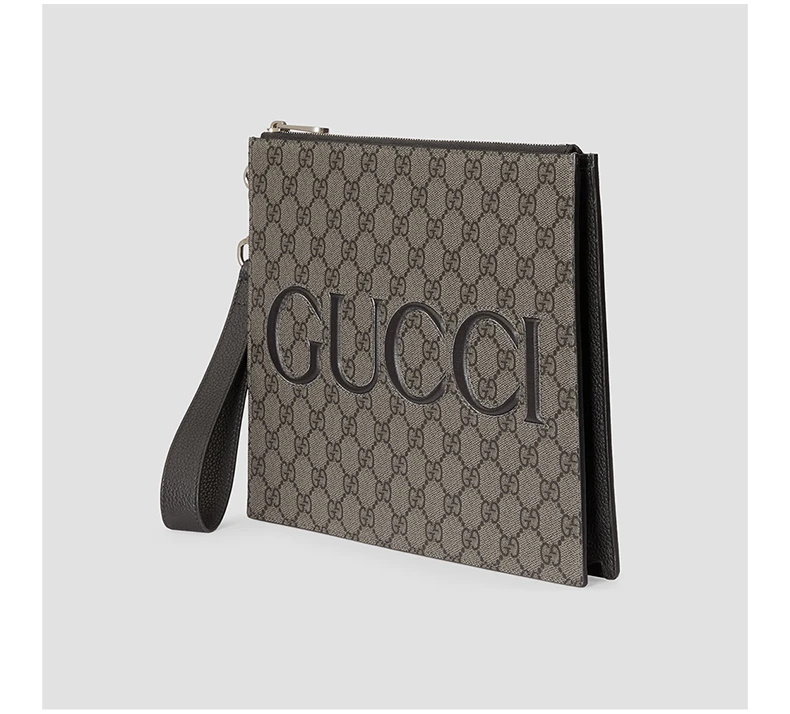 商品[国内直发] Gucci|GUCCI 棕色男士手拿包 768374-FACSM-1249,价格¥9531,第5张图片详细描述