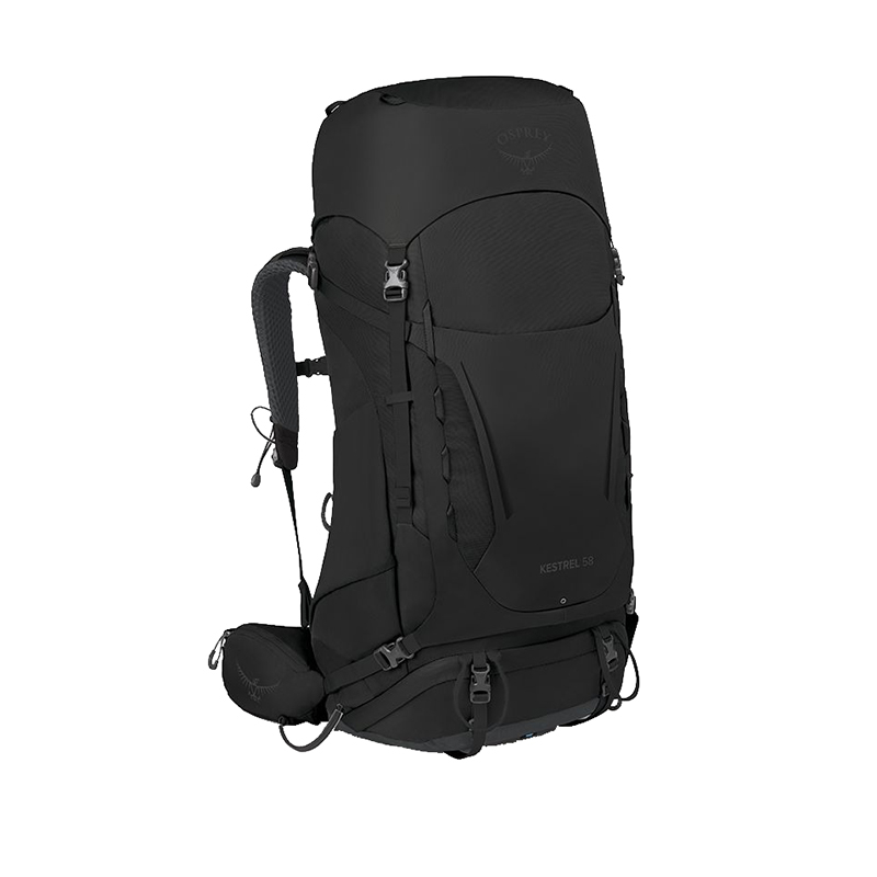 商品Osprey|小鹰KESTREL系列空景背负户外登山徒步双肩包58L KESTREL-58-NOIR（两色可选）,价格¥2947,第17张图片详细描述