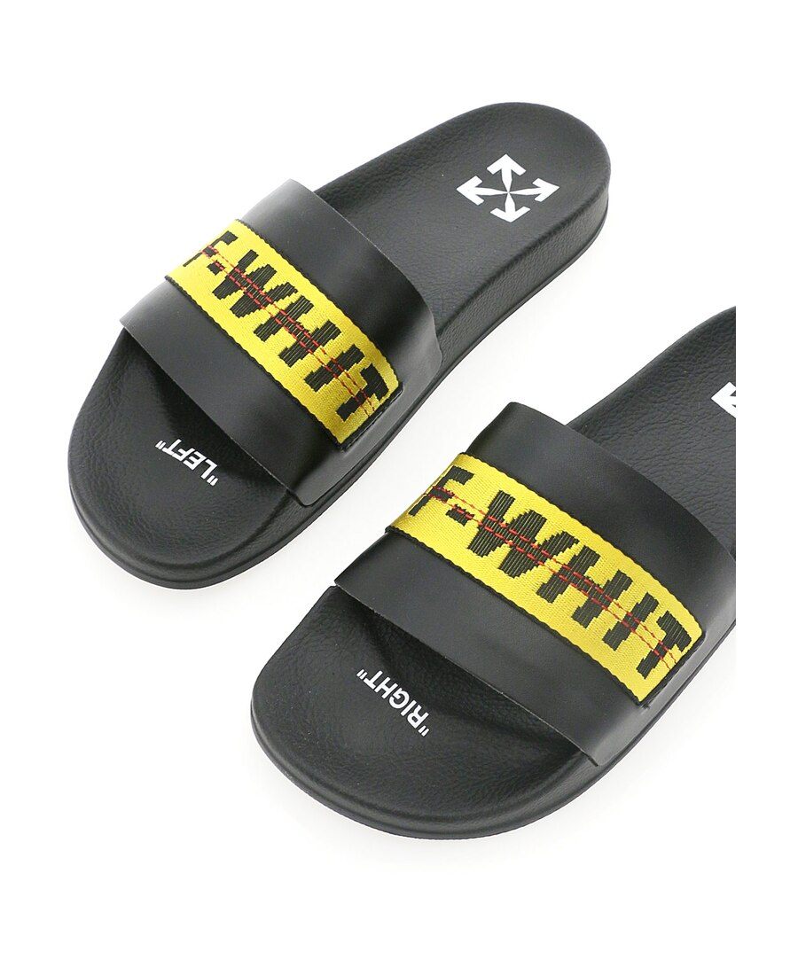 商品Off-White|拖鞋新款休闲一字拖OMIA088E20FAB004-1018（澳门仓发货）,价格¥1174,第1张图片详细描述