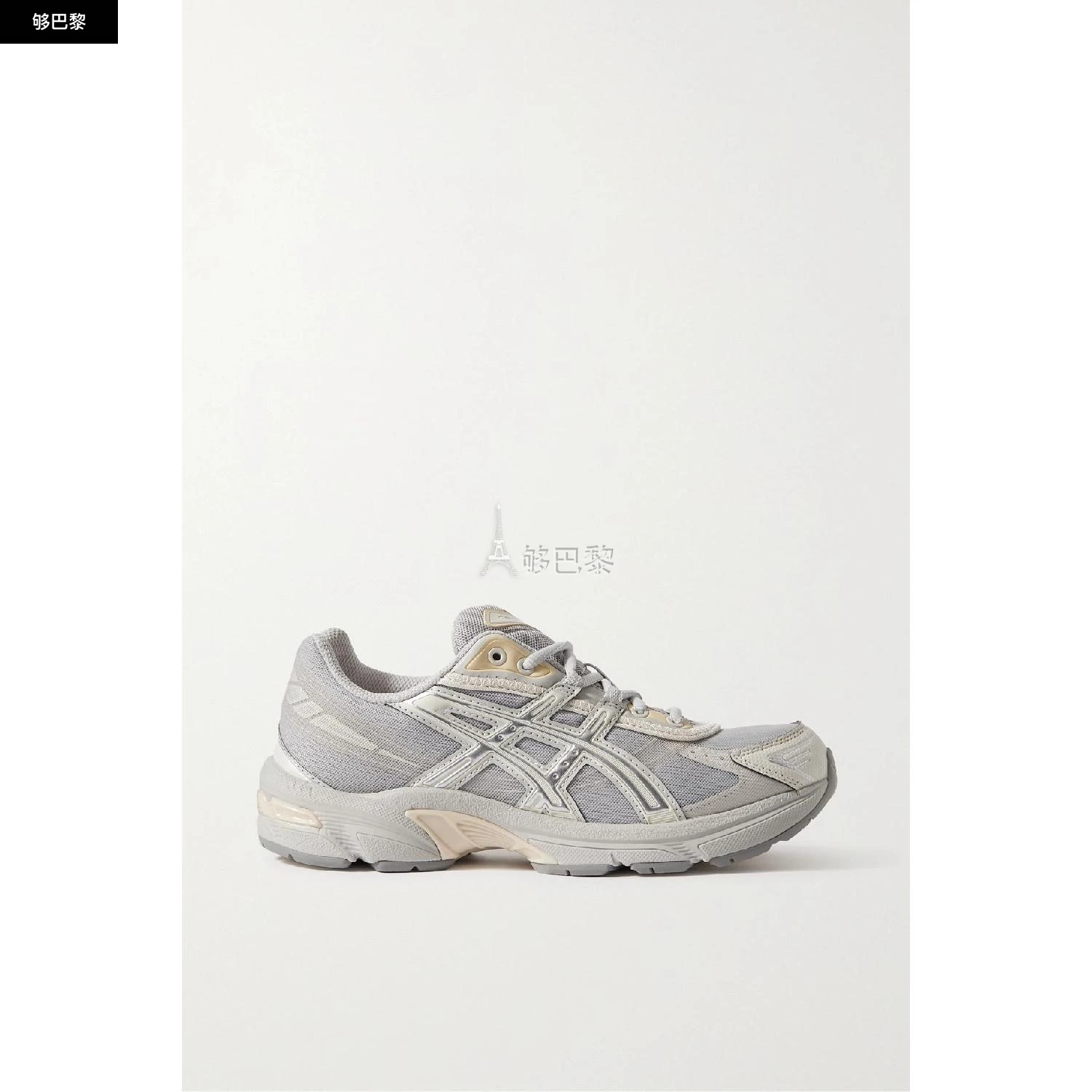 商品Asics|包邮包税【预售7天发货】 ASICS 24春夏 女士 休闲运动鞋 GEL-1130 RE 金属感皮革边饰网眼运动鞋 1647597287443529 1201A783-021021 ,价格¥1351,第2张图片详细描述