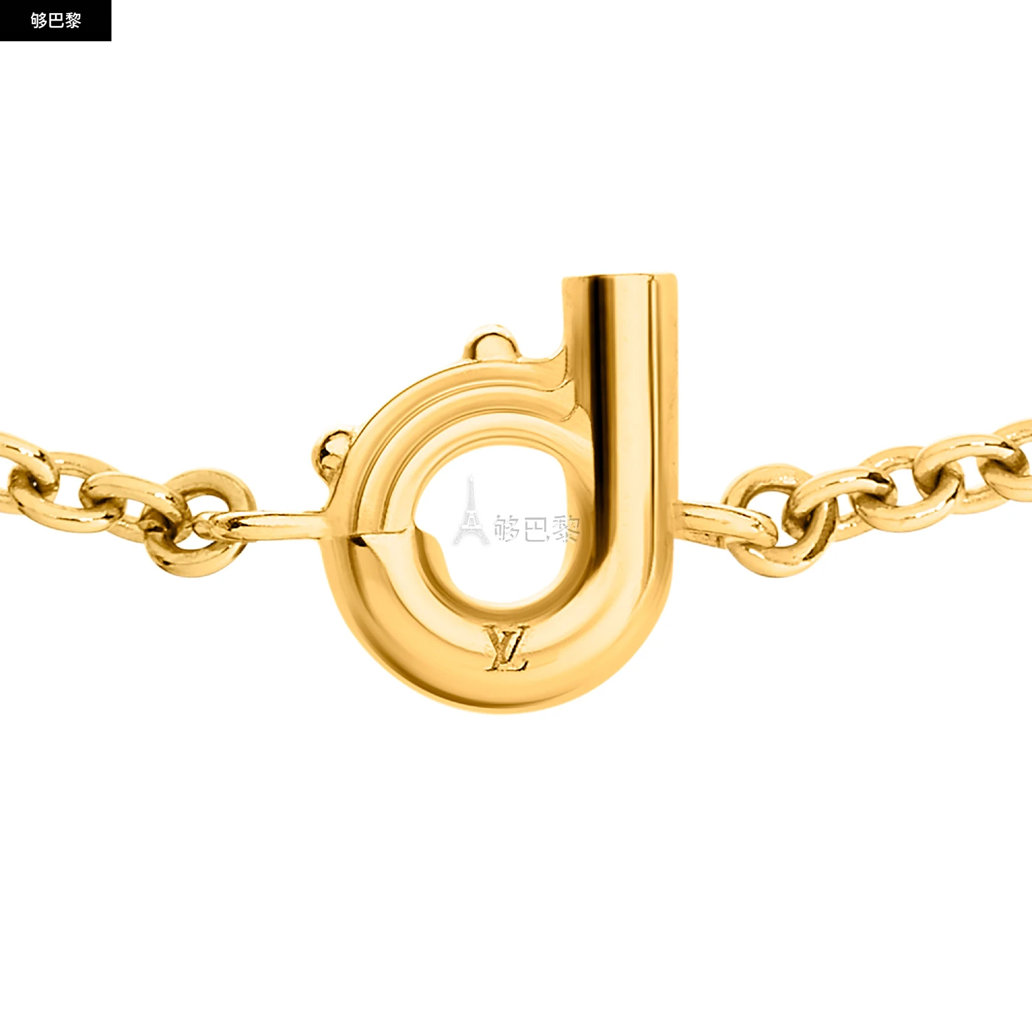 商品Louis Vuitton|【预售】 女士 手链 LV & ME 字母 D 手链  M67161/Gold LVUV5A8YGOL,价格¥3640,第4张图片详细描述