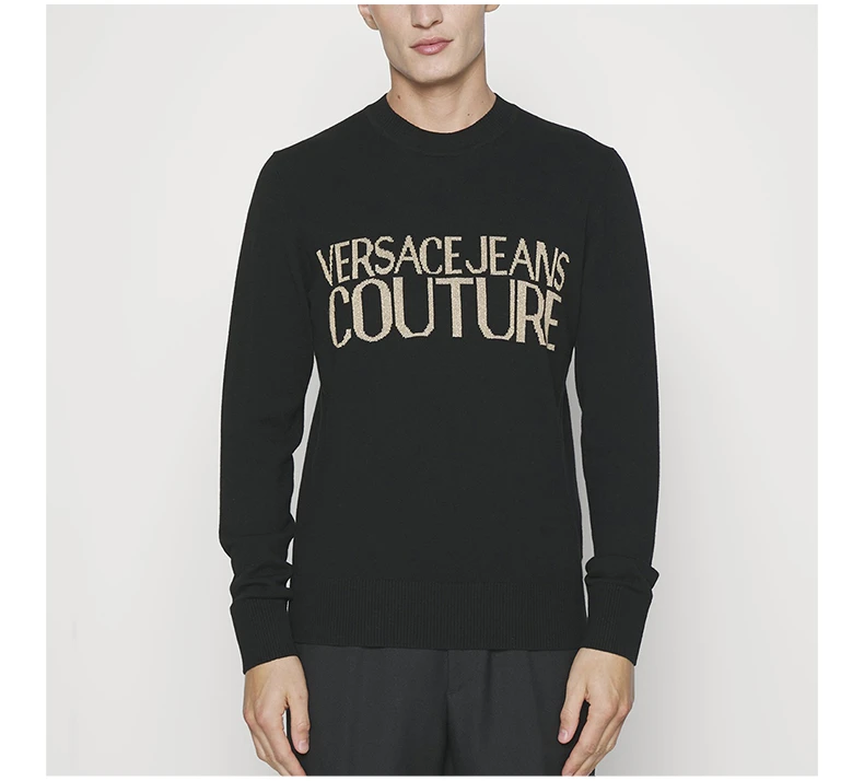 商品[国内直发] Versace|VERSACE JEANS COUTURE 黑色女士卫衣/帽衫 B6HVA72T-30318-K42,价格¥1094,第5张图片详细描述