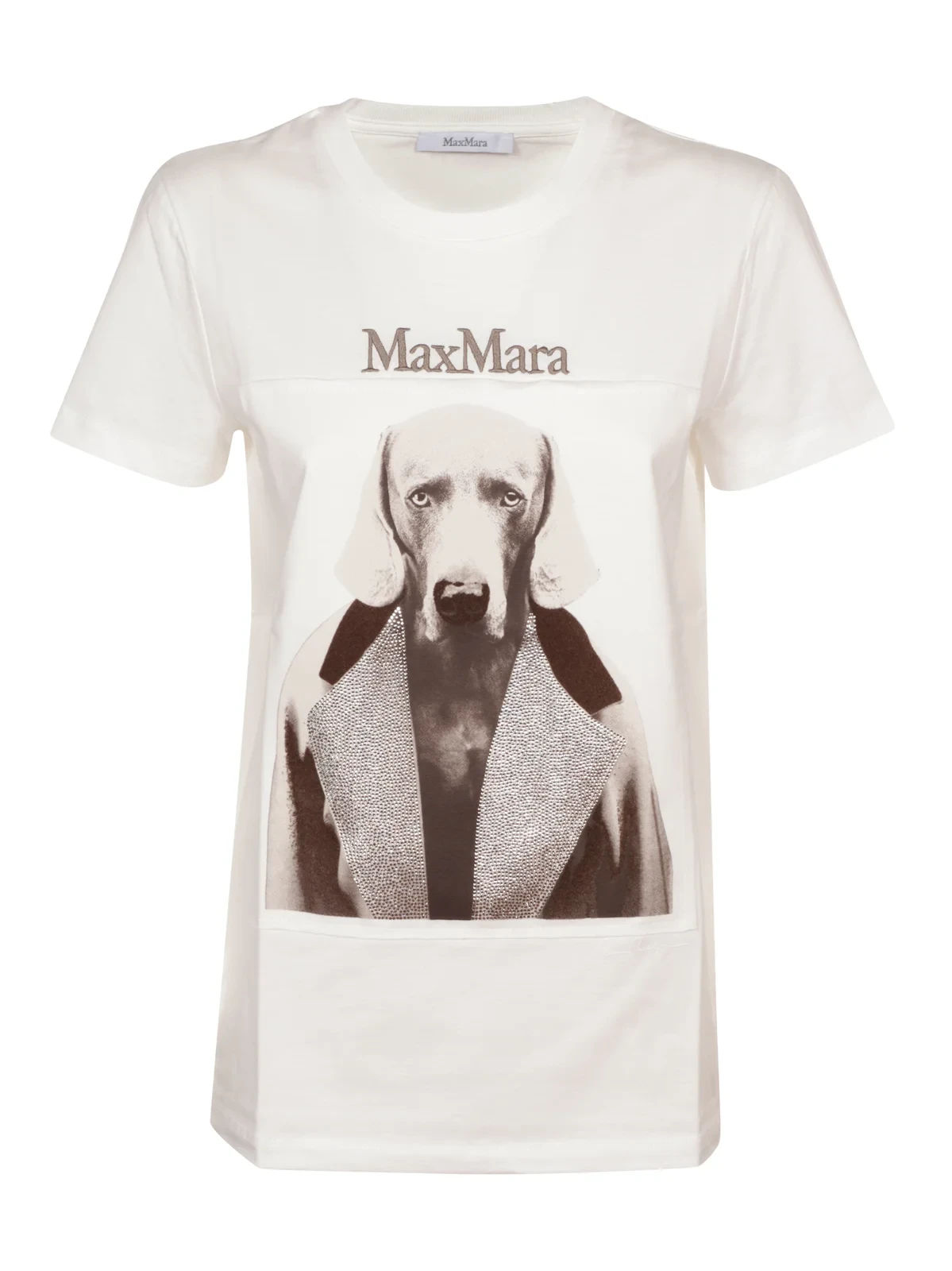 商品Max Mara|MAX MARA 女士T恤白色 19460323-600-011,价格¥1323,第1张图片详细描述