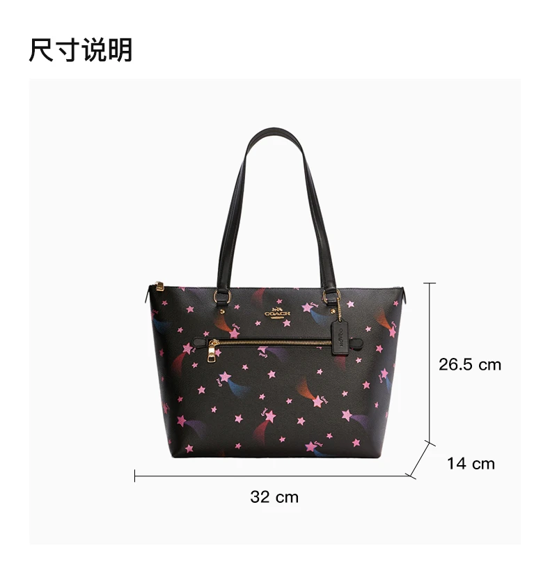 商品[国内直发] Coach|COACH 女印花女士手提包 C7668IMA47,价格¥1603,第3张图片详细描述