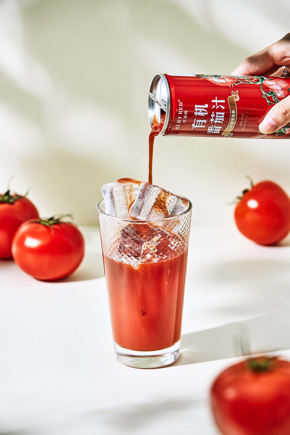商品[国内直发] RUBY RED|RUBY RED红宝食有机番茄汁240ml*12罐加糖零添加,价格¥149,第5张图片详细描述