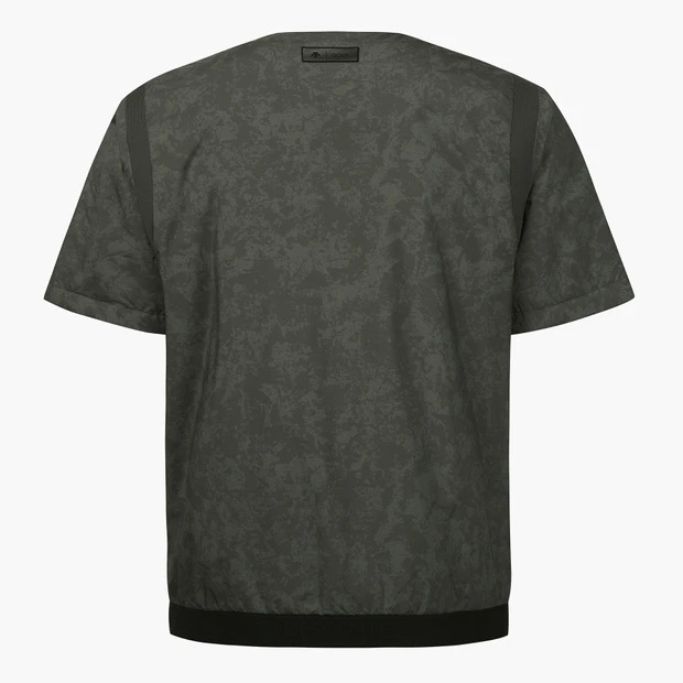 商品【预售商品15天发货】 DESCENTE|高尔夫系列男士图案短袖羽绒外套适合休闲 DP31MFDJ94-KHAG,价格¥2071,第12张图片详细描述