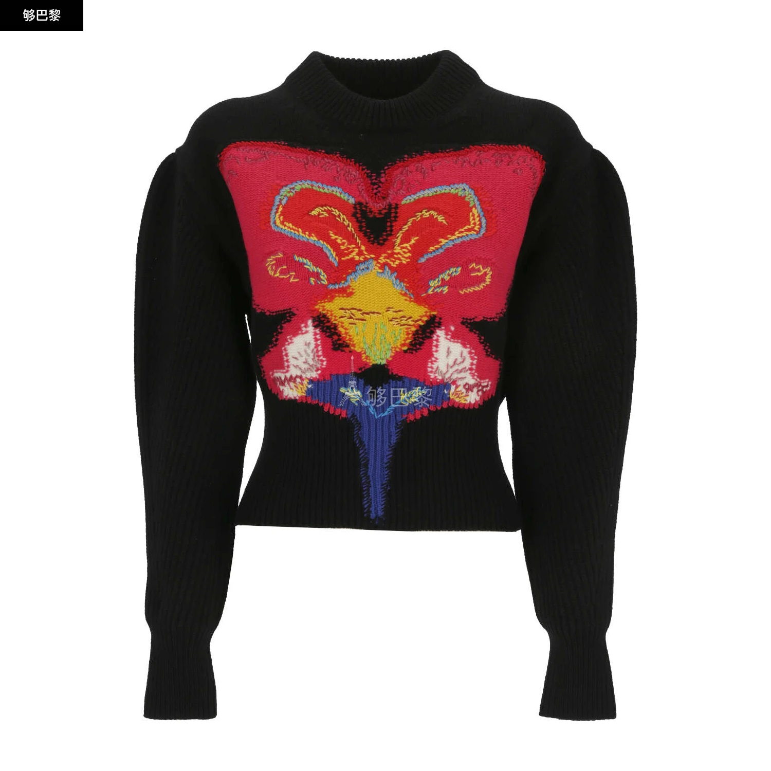 商品Alexander McQueen|【特惠4.5折】【预售】 2023秋冬 女士 卫衣 卫衣 2416974  758520Q1A6H1160 ,价格¥7241,第3张图片详细描述