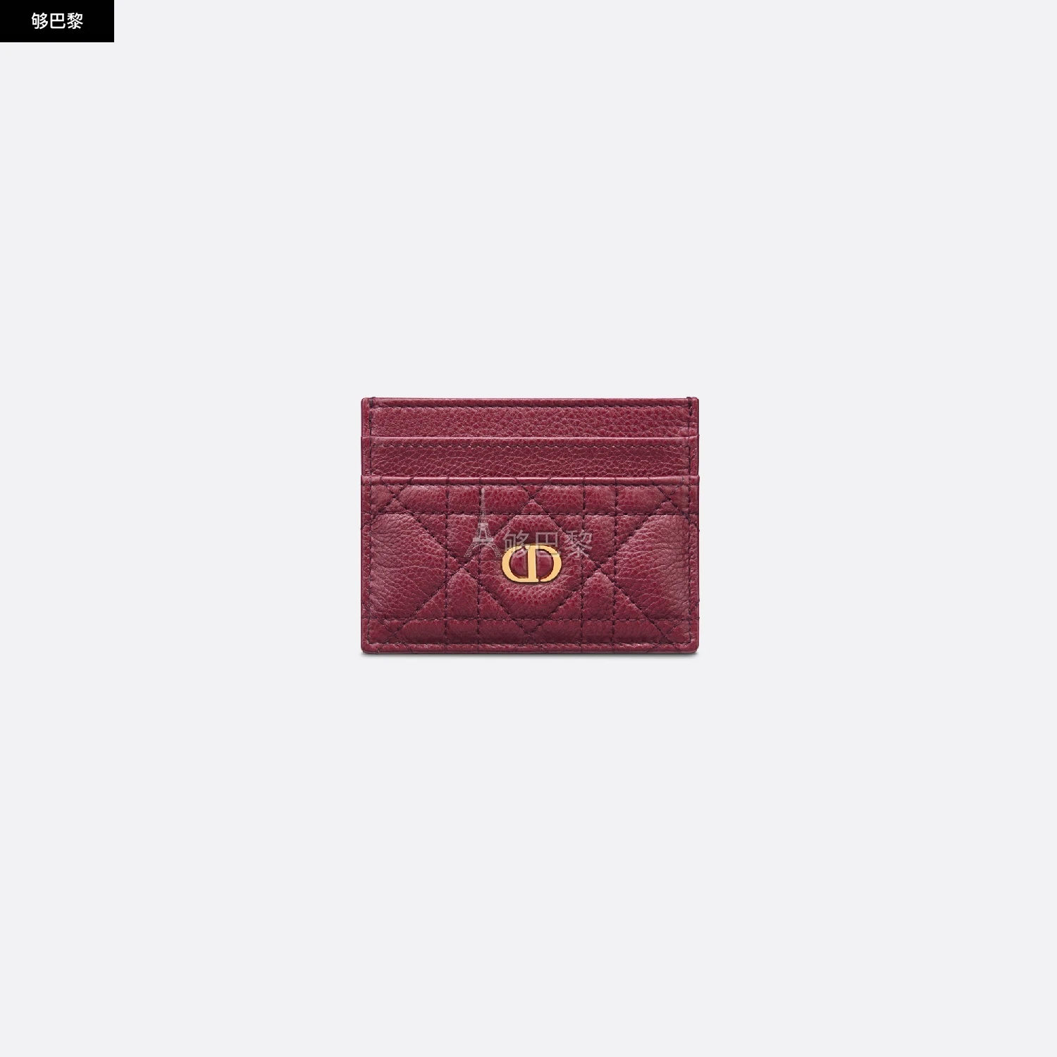 商品Dior|【预售】 迪奥 25春夏 女士 卡包 Porte-cartes 5 fentes Dior Caro S5130UWHC_M97K ,价格¥3399,第2张图片详细描述