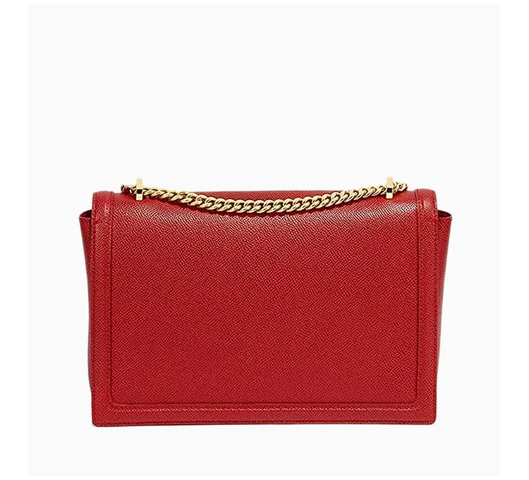 商品[国内直发] Salvatore Ferragamo|Salvatore Ferragamo 菲拉格慕 女士红色牛皮单肩挎包 21-G462-674280,价格¥6500,第4张图片详细描述
