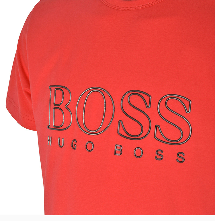商品Hugo Boss|Hugo Boss 雨果博斯 男士短袖T恤 TEELOGO-50404390-641,价格¥816,第8张图片详细描述