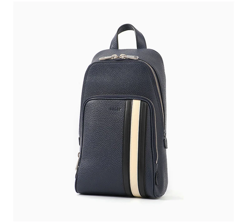 商品Bally|BALLY 男士黑色单肩包 6228788,价格¥4247,第7张图片详细描述