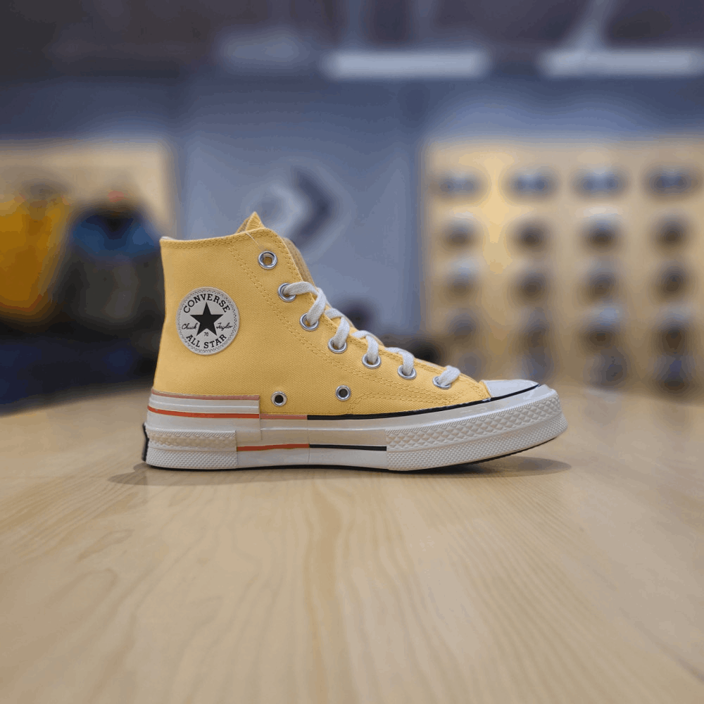 商品【预售商品15天发货】 Converse|【韩国直邮|包邮包税】匡威 CHUNK TAYLOR 70 颜色模块 SITRON珍珠 高腰 运动鞋 570787C,价格¥558,第1张图片详细描述
