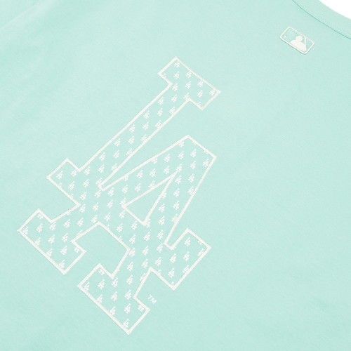 商品MLB|【SAvenue】(保税仓直发)MLB短袖Common MonogramT恤薄荷绿色3ATSM2023-07MTL-LY,价格¥164,第5张图片详细描述