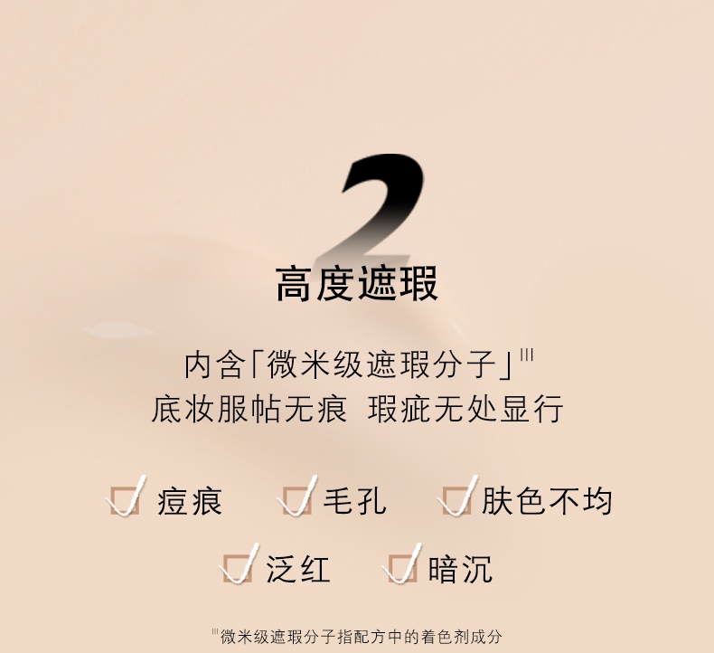 商品【原封正品】 Yves Saint Laurent|圣罗兰YSL 恒颜无瑕恒久粉底液 25ml 高度遮瑕持久哑光油皮,价格¥248,第4张图片详细描述