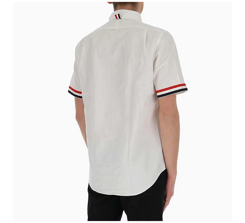 商品Thom Browne|THOM BROWNE 男士白色衬衫 MWS252F-00572-100,价格¥2718,第7张图片详细描述