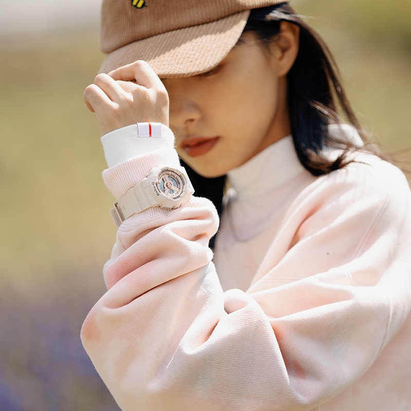 商品[国内直发] Casio|卡西欧女小粉表防水潮流baby-g女表,价格¥612,第4张图片详细描述
