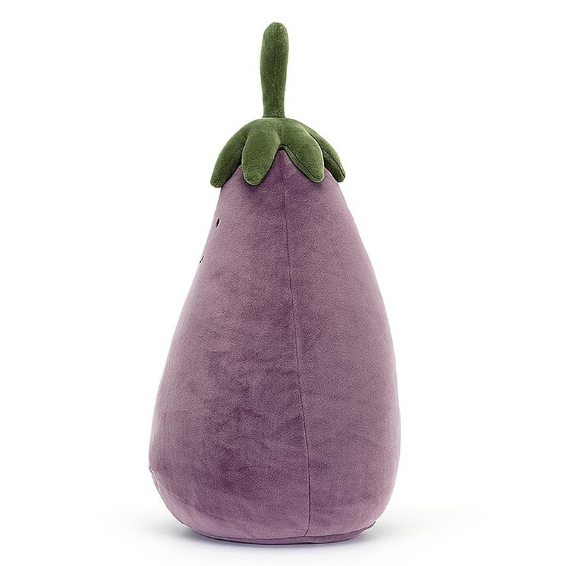 商品Jellycat|Jellycat 紫色涤纶活泼的蔬菜茄子大玩偶,价格¥496,第3张图片详细描述