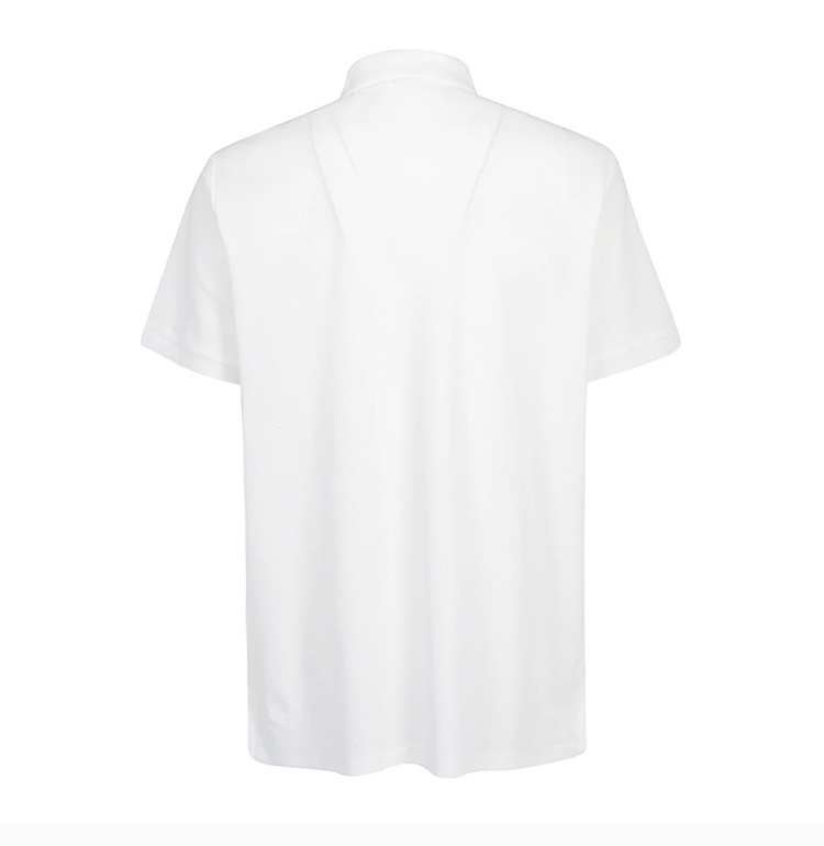 商品Burberry|Burberry 博柏利 男士白色短袖衬衫 8009498,价格¥2010,第8张图片详细描述