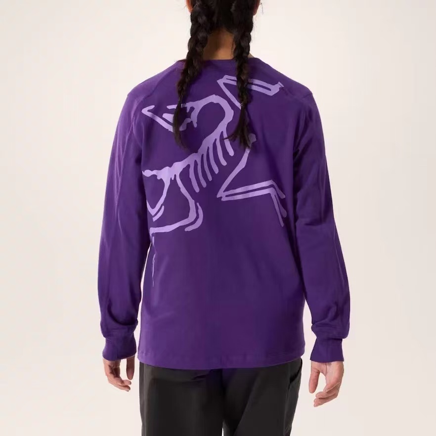 商品Arc'teryx|始祖鸟女款 KRAGG重磅鸟标长袖T恤,价格¥806,第2张图片详细描述