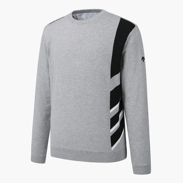 商品【预售商品15天发货】 DESCENTE|GOLF男士轻便防风毛衣适合周末休闲穿着 DO42MFKPO9-MLGG,价格¥1413,第4张图片详细描述