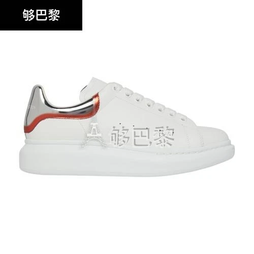 商品Alexander McQueen|【特惠9.0折】包邮包税【预售7天发货】 ALEXANDER MCQUEEN 男士 休闲运动鞋 厚底运动鞋  750335WIDJN/9174 AMQB4YMDSIL,价格¥4776,第3张图片详细描述