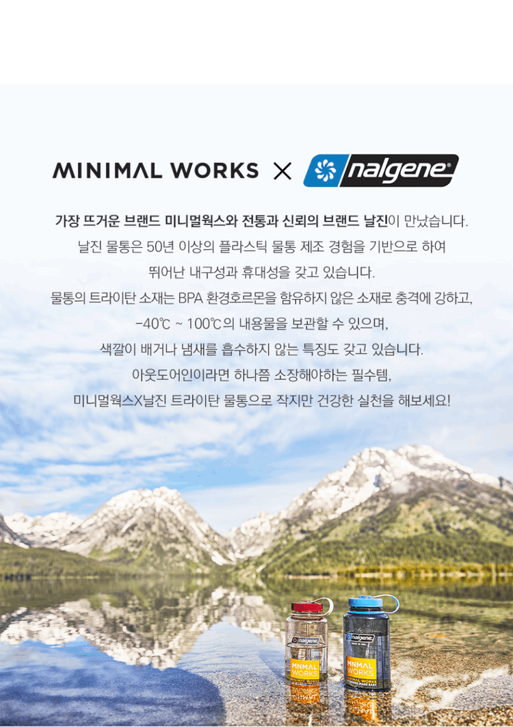 商品Minimal Works|【Brilliant|包邮包税】极简主张迷你工坊 X Nalgene 透明绿水壶 6546122520,价格¥236,第3张图片详细描述