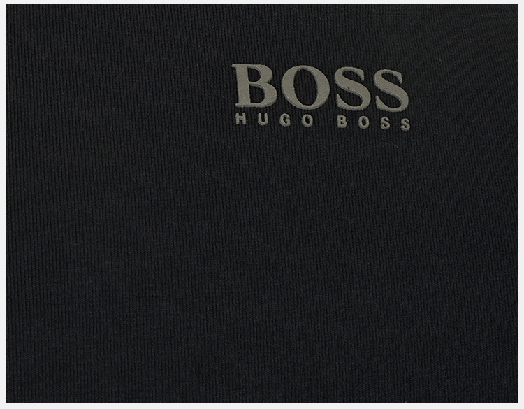商品Hugo Boss|Hugo Boss 雨果博斯 男士深藍色短袖T恤 TEE61602410,价格¥738,第9张图片详细描述