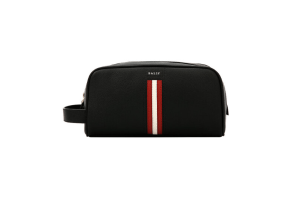 商品Bally|巴利 TAKIMO 黑色红白条纹织带手拿包TAKIMO.LT-6226521（澳门仓发货）,价格¥2587,第9张图片详细描述