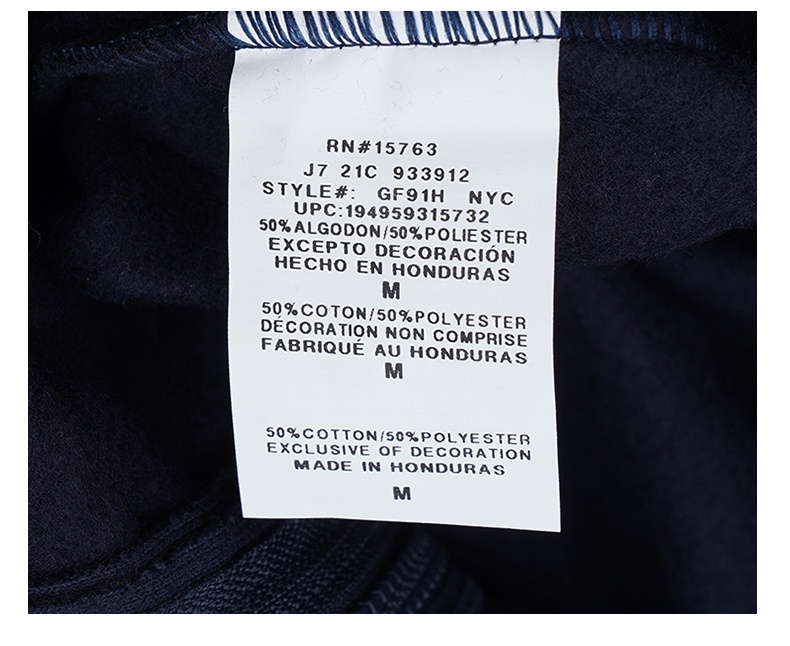 商品CHAMPION|冠军左胸草写小logo连帽拉链卫衣外套【M】GF91H-Y08160,价格¥378,第36张图片详细描述