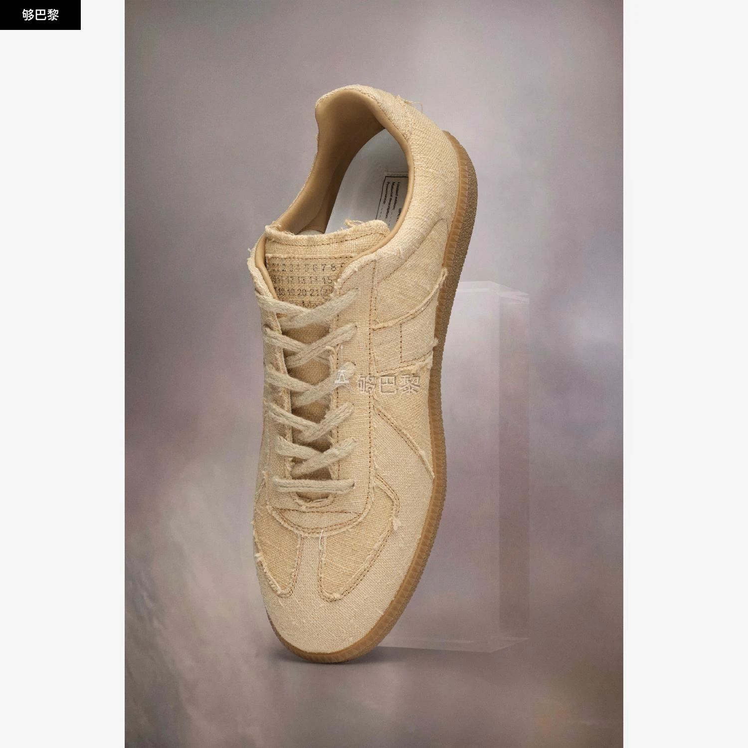 商品MAISON MARGIELA|包税【预售7天发货】 MAISON MARGIELA 23秋冬 男士 休闲运动鞋 Sneakers Replica S57WS0453P5062H9395,价格¥5645,第4张图片详细描述