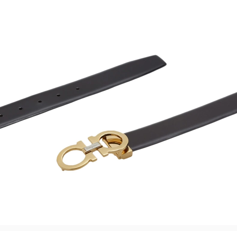 商品Salvatore Ferragamo|SALVATORE FERRAGAMO 黑色男士腰带 67-9493-723890【包装随机，部分无包装盒】,价格¥2590,第5张图片详细描述