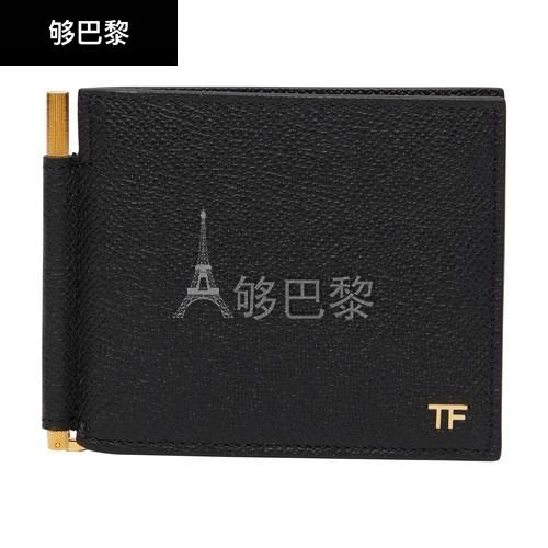 商品Tom Ford|包邮包税【预售7天发货】 TOM FORD 男士 零钱包 T line 零钱包  YM231 LCL0811N001 TFD8S7D7BCK,价格¥4019,第3张图片详细描述