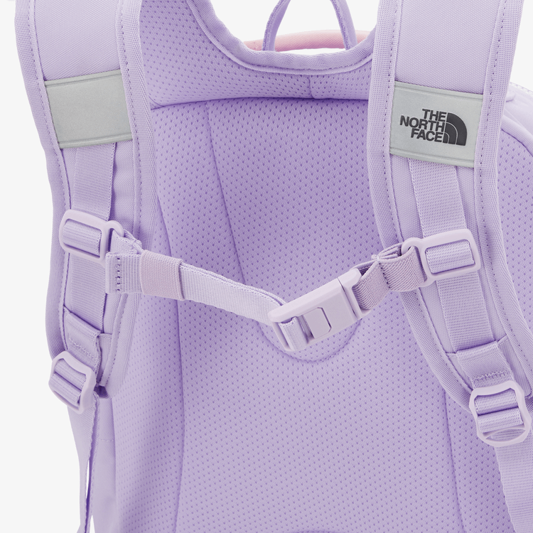 商品The North Face|【Brilliant|北面特惠】北面儿童预科生新学校包 KIDS PREPPY NEW SCH PACK LILAC NM2DQ04U,价格¥1027,第8张图片详细描述