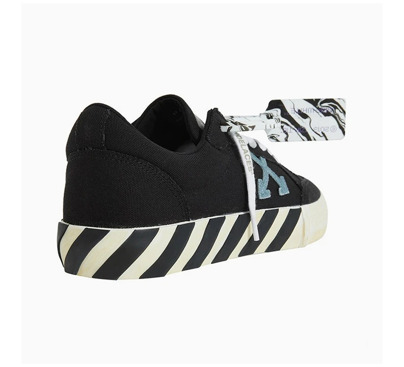 商品Off-White|OFF WHITE 黑色男士帆布鞋 OMIA085F21FAB001-1045,价格¥1505,第6张图片详细描述