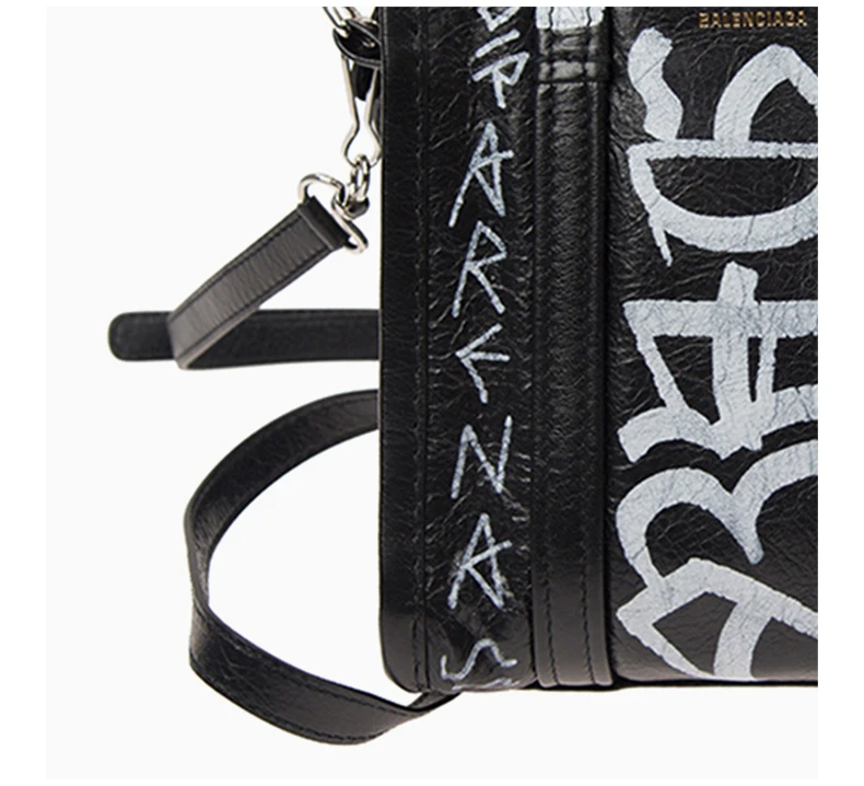 商品[国内直发] Balenciaga|Balenciaga 巴黎世家 黑色牛皮女士手提包 513988-0FE0N-1090,价格¥9288,第6张图片详细描述