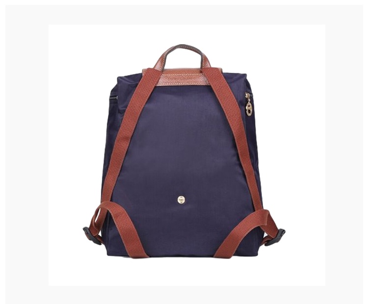商品Longchamp|LongChamp珑骧 女款尼龙双肩包/折叠包 紫色L1699089645,价格¥503,第5张图片详细描述